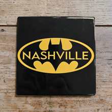 Load image into Gallery viewer, Ceramic Coaster - Nashville Batman
