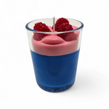 Load image into Gallery viewer, Single Dessert Shot Glass / Votive Candles - Blue Raspberry
