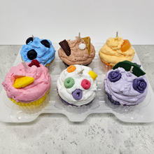 Load image into Gallery viewer, Bakery Box of Six Cupcake Candles -  Choose your Flavors
