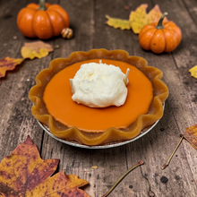 Load image into Gallery viewer, 5 Inch Scented Pumpkin Pie Candle
