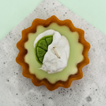 Load image into Gallery viewer, 3 Inch Scented Key Lime Pie Candle
