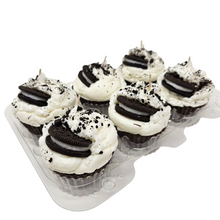 Load image into Gallery viewer, 6 Pack Scented Cupcake Candles - Cookies &amp; Cream
