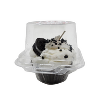 Load image into Gallery viewer, Single Cupcake Candle - Cookies &amp; Cream

