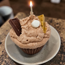 Load image into Gallery viewer, Single Standard Size Cupcake Candle - Choose Your Scent
