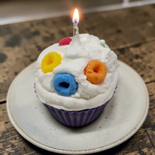 Load image into Gallery viewer, Single Standard Size Cupcake Candle - Choose Your Scent
