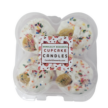 Load image into Gallery viewer, 4 Pack Scented Cupcake Candles - Sugar Cookie
