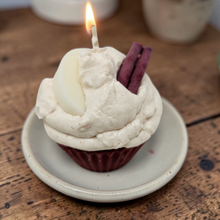Load image into Gallery viewer, 12 Pack Scented Cupcake Candles - Apple Cinnamon
