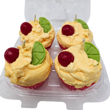 Load image into Gallery viewer, 4 Pack Scented Cupcake Candles - Fruit Medley
