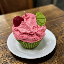 Load image into Gallery viewer, 12 Pack Scented Cupcake Candles - Cherry Limeade
