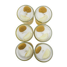 Load image into Gallery viewer, Single Dessert Shot Glass / Votive Candles - Banana Pudding

