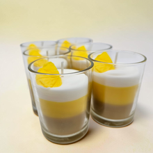 Load image into Gallery viewer, Single Dessert Shot Glass / Votive Candles - Lemon Pie
