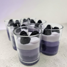 Load image into Gallery viewer, Single Dessert Shot Glass / Votive Candles - Blackberry
