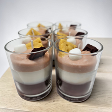 Load image into Gallery viewer, Single Dessert Shot Glass / Votive Candles - S'mores
