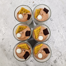 Load image into Gallery viewer, Single Dessert Shot Glass / Votive Candles - S'mores
