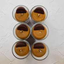 Load image into Gallery viewer, Single Dessert Shot Glass / Votive Candles - Peanut Butter Cup
