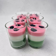 Load image into Gallery viewer, Single Dessert Shot Glass / Votive Candles - Watermelon
