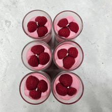 Load image into Gallery viewer, Single Dessert Shot Glass / Votive Candles - Strawberry
