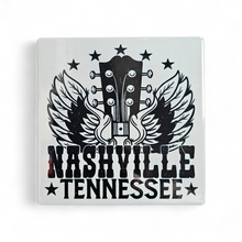 Load image into Gallery viewer, Ceramic Coaster  - Nashville Guitar Wing

