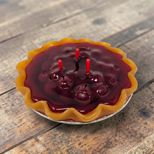 Load image into Gallery viewer, 5 Inch Scented Cherry Pie Candle
