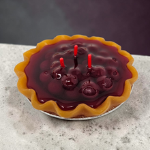 Load image into Gallery viewer, 5 Inch Scented Cherry Pie Candle
