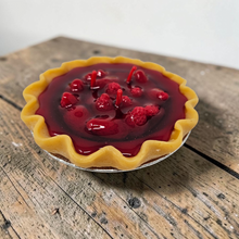 Load image into Gallery viewer, 5 Inch Scented Strawberry Pie Candle
