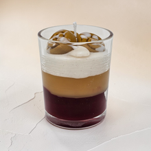 Load image into Gallery viewer, Single Dessert Shot Glass / Votive Candles - Cinnamon Bun/Roll 2.75 oz
