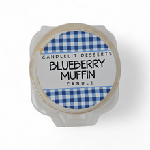Load image into Gallery viewer, Blueberry Muffin Candle – Realistic Dessert Candle – Blueberry Scented Candle – Bakery Candle Gift
