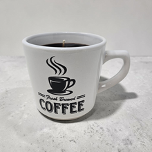 Load image into Gallery viewer, Coffee Scented Candle – Fresh Brewed Coffee Candle, 7 oz, 3” x 4.5”, Strong Coffee Aroma, Cozy Home Fragrance
