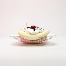 Load image into Gallery viewer, Scented Banana Split Candle - 3 Wicks
