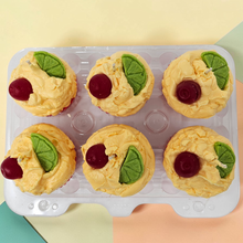 Load image into Gallery viewer, 6 Pack Scented Cupcake Candles - Fruit Medley
