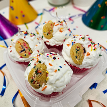 Load image into Gallery viewer, 4 Pack Scented Cupcake Candles - Sugar Cookie
