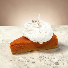 Load image into Gallery viewer, Pumpkin Pie Slice Candle
