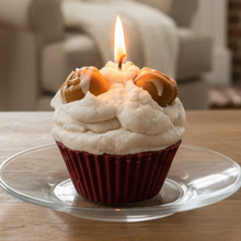 Load image into Gallery viewer, 12 Pack - Scented Cinnamon Roll Bun Candles
