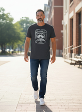 Load image into Gallery viewer, Nashville Whiskey Style T-Shirt – Black &amp; White Graphic Tee – Music City Vintage Shirt – Unisex Cotton Tee

