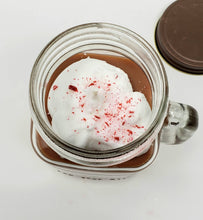 Load image into Gallery viewer, Scented Peppermint Cocoa Candle
