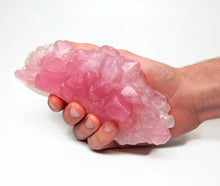 Load image into Gallery viewer, Extra Large Rose Quartz Crystal Inspired Soap
