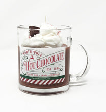 Load image into Gallery viewer, Christmas Candle - Peppermint Hot Cocoa Chocolate
