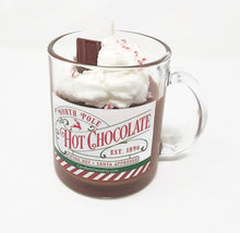 Load image into Gallery viewer, Christmas Candle - Peppermint Hot Cocoa Chocolate
