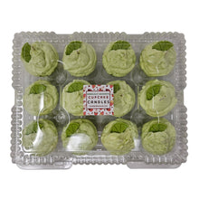 Load image into Gallery viewer, 12 Pack - Scented Key Lime Pie Cupcake Candles

