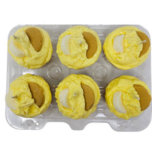 Load image into Gallery viewer, 6 Pack - Scented Banana Pudding Cupcake Candles
