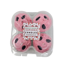 Load image into Gallery viewer, 4 Pack - Scented WatermelonCupcake Candles
