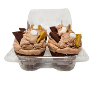 Load image into Gallery viewer, 4 Pack - Scented S'mores Cupcake Candles
