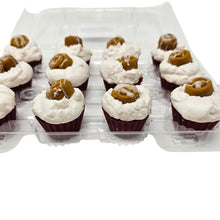 Load image into Gallery viewer, One Dozen Mini Cupcake Wax Melts - Cinnamon Bun Rolls
