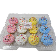 Load image into Gallery viewer, 12 Pack - Birthday Cake Scented Cupake Candles

