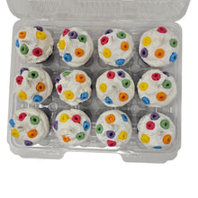 Load image into Gallery viewer, 12 Pack - Fruity Rings Cereal Style Cupcake Candles
