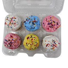 Load image into Gallery viewer, 6 Pack - Birthday Cake Scented Cupake Candles

