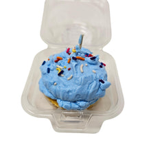 Load image into Gallery viewer, Birthday Cake Scented Cupake Candle - Choose Your Color
