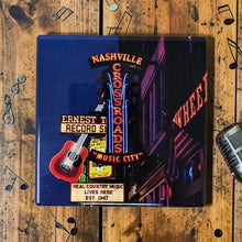 Load image into Gallery viewer, Ceramic Coaster  - Nashville Music Broadway - Ernest Tubbs

