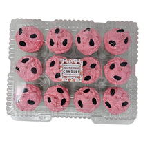 Load image into Gallery viewer, 12 Pack - Scented Watermelon Cupcake Candles
