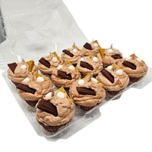 Load image into Gallery viewer, 12 Pack - Scented S'mores Cupcake Candles
